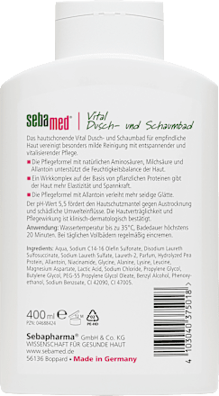 Duschgel Vital Dusch+Schaumbad, 400 ml