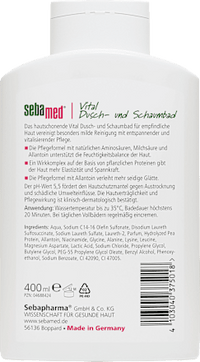 Duschgel Vital Dusch+Schaumbad, 400 ml