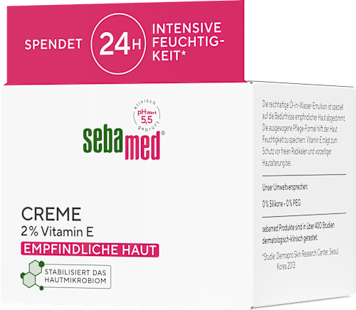 Feuchtigkeitscreme, 2% Vitamin E, 75 ml