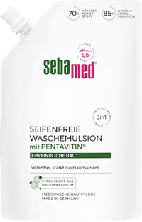 flüssige Waschemulsion, seifenfrei Nachfüllpack, 400 ml