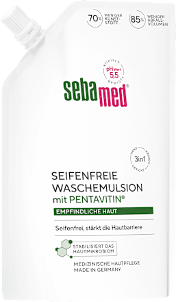 flüssige Waschemulsion, seifenfrei Nachfüllpack, 400 ml