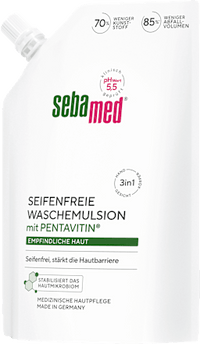 flüssige Waschemulsion, seifenfrei Nachfüllpack, 400 ml