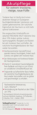 Voetcrème Droge Huid Ureum Acuut, 100 ml