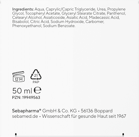 Gesichtscreme Akut Urea 5% sehr trockene Haut, 50 ml