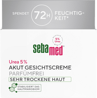 Gesichtscreme Akut Urea 5% sehr trockene Haut, 50 ml