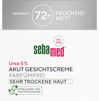Gesichtscreme Akut Urea 5% sehr trockene Haut, 50 ml