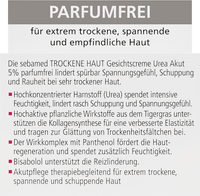 Gezichtscrème voor de droge huid, Urea Acute, parfumvrij, 50 ml