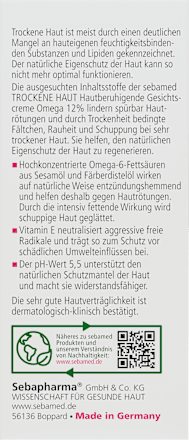 Gezichtscrème voor de droge huid, 50 ml