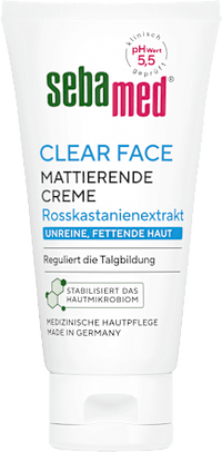 Gesichtscreme unreine, fettende Haut mattierend, 50 ml