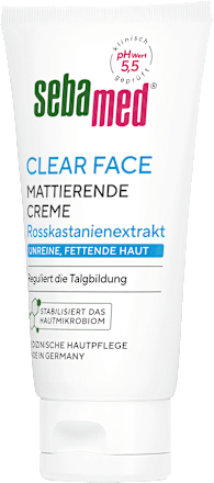 Gesichtscreme unreine, fettende Haut mattierend, 50 ml