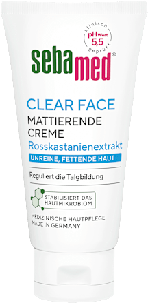 Gesichtscreme unreine, fettende Haut mattierend, 50 ml