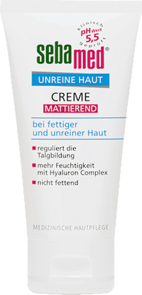 Matterende gezichtscrème voor de onzuivere huid, 50 ml