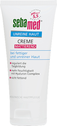 Matterende gezichtscrème voor de onzuivere huid, 50 ml