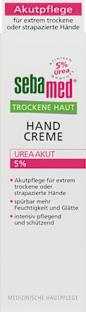 Handcrème voor de droge huid, ureum acuut, 75 ml