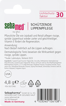 Lipverzorging Beschermende SPF 15, 4,8 g
