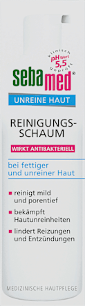 Reinigingsschuim voor de onzuivere huid, 150 ml