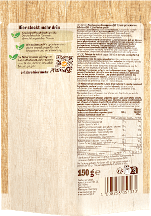 Nuss- & Trockenfrüchtemischung, Nuts 'n Berries, 150 g