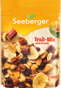 Nuss- & Trockenfrüchtemischung, Trail-Mix, salzig-fruchtig, 150 g