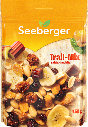 Nuss- & Trockenfrüchtemischung, Trail-Mix, salzig-fruchtig, 150 g