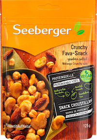 Nussmischung, Crunchy Fava-Snack, gesalzen, 125 g