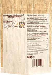 Nussmischung, Nuss-Vielfalt, geröstet, 150 g
