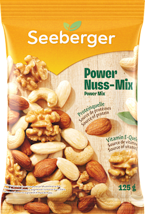Nussmischung, Power Nuss-Mix, 125 g