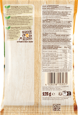 Nussmischung, Power Nuss-Mix, 125 g