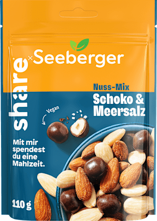 Nussmischung, Schoko & Meersalz, 110 g