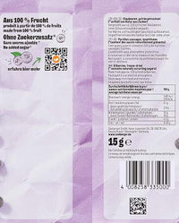 Gedroogd fruit, gevriesdroogde bosbessen, 15 g