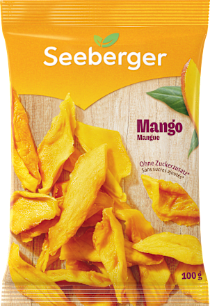 Trockenfrüchte, Mango, 100 g