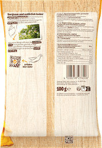 Gedroogd fruit, mango, 100 g