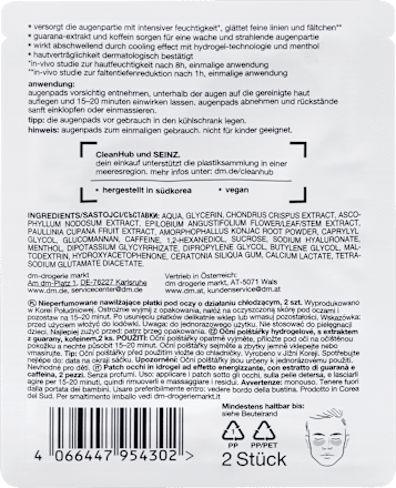 Augenpads Energy Effect (1 Paar), 2 St