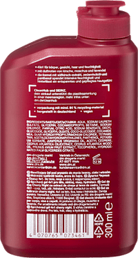Duschgel cherry night 4in1, 300 ml