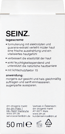 Gesichtscreme energy effect LSF 15, 50 ml