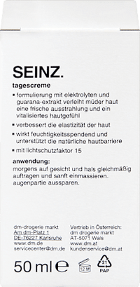 Gesichtscreme energy effect LSF 15, 50 ml