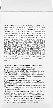 Energy Effect Gezichtscrème SPF 15, 50 ml