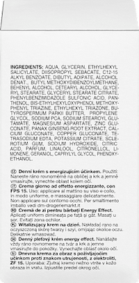 Energy Effect Gezichtscrème SPF 15, 50 ml