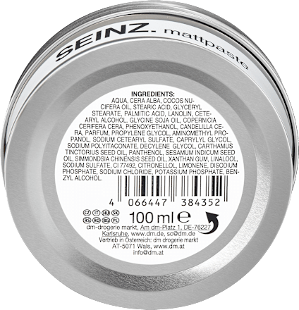 Styling Mattpaste, 100 ml