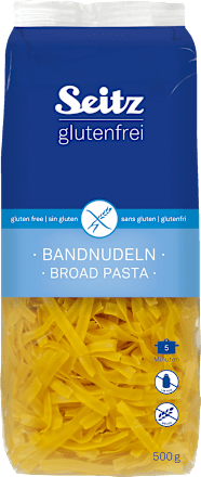 Nudeln, Bandnudeln, glutenfrei, 500 g Seitz glutenfrei