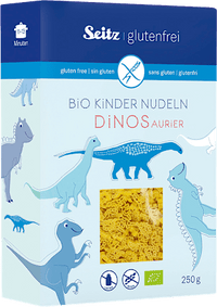 Pasta, dinosaurus, glutenvrij, 250 g