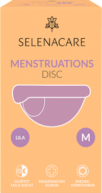 Menstruationsscheibe Lila Gr. M, 1 St