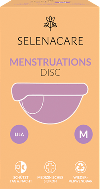 Menstruatieschijf Paars Maat M, 1 st