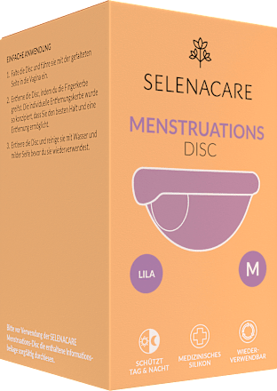 Menstruationsscheibe Lila Gr. M, 1 St