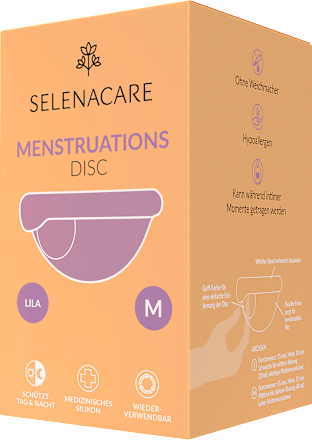 Menstruationsscheibe Lila Gr. M, 1 St