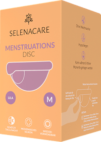 Menstruationsscheibe Lila Gr. M, 1 St