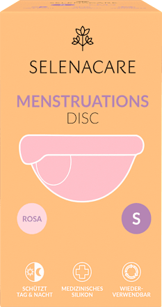 Menstruationsscheibe Rosa Gr. S, 1 St