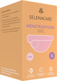 Menstruatieschijfje Roze Maat S, 1 st