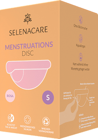 Menstruatieschijfje Roze Maat S, 1 st
