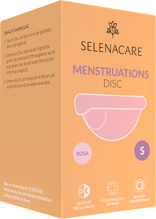 Menstruationsscheibe Rosa Gr. S, 1 St