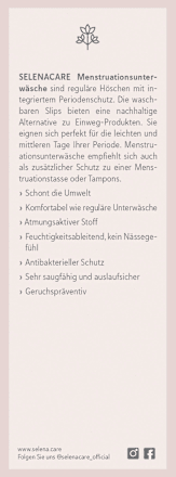 Periodenunterwäsche Hipster schwarz Gr. M, 1 St